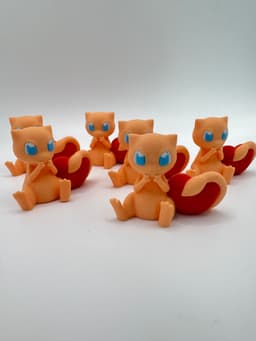 Valentine Mew (3mf included, nosupport) 3d model