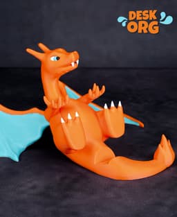 Charmander Pen Holder - Charizard 3d model