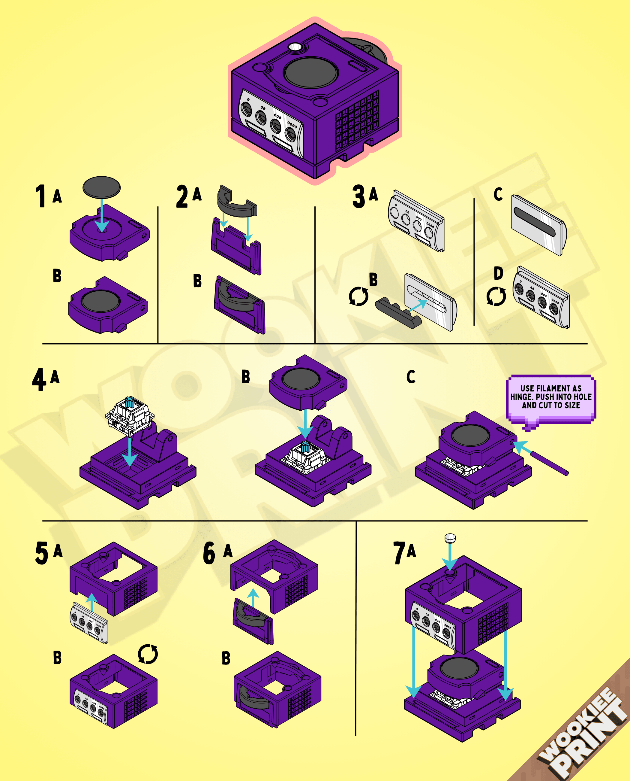 Retro Console Clickers 3d model