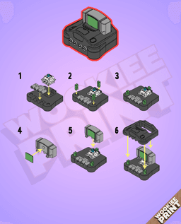 Retro Console Clickers 3d model