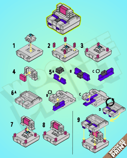 Retro Console Clickers 3d model