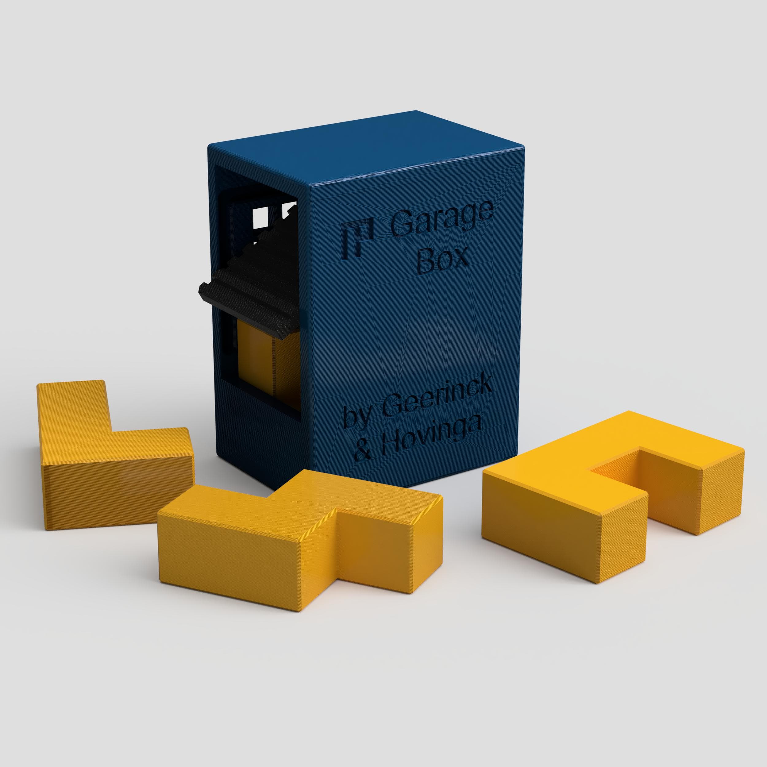 NP Puzzle: Garage Box 3d model