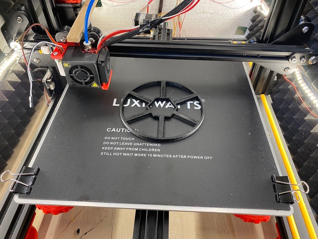 CR-10 screw lock / spool holder 3d model
