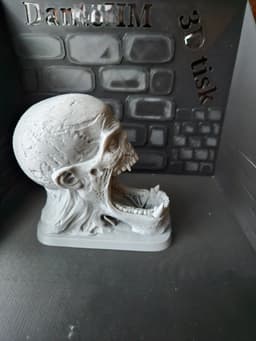 Zombie phone stand 3d model
