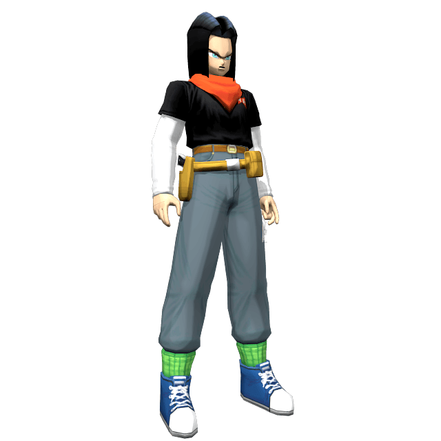 Android 17 3d model