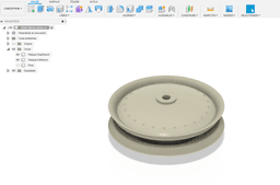 Roue / Wheel Baron plane 3d model