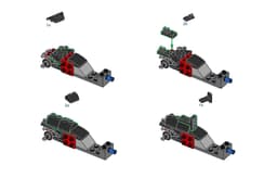 Lego F1 car 3d model
