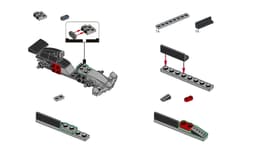 Lego F1 car 3d model