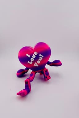 Flexi Leg Heart Buddy 3d model