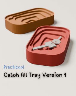 Topological Catch All Tray 3d model