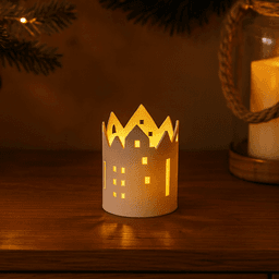 LED TEALIGHT HOUSE / CHRISTMASDECOR / LIGHT UP YOUR CHRISTMAS DECOR 3d model