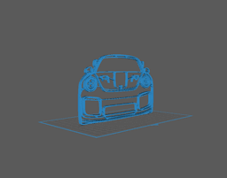 Porsche - 911 GT2 RS Wall Art 3d model