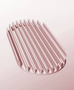 ARX68-10 Slotted Rack With Louvers - Slotted Dry Rack 3d model