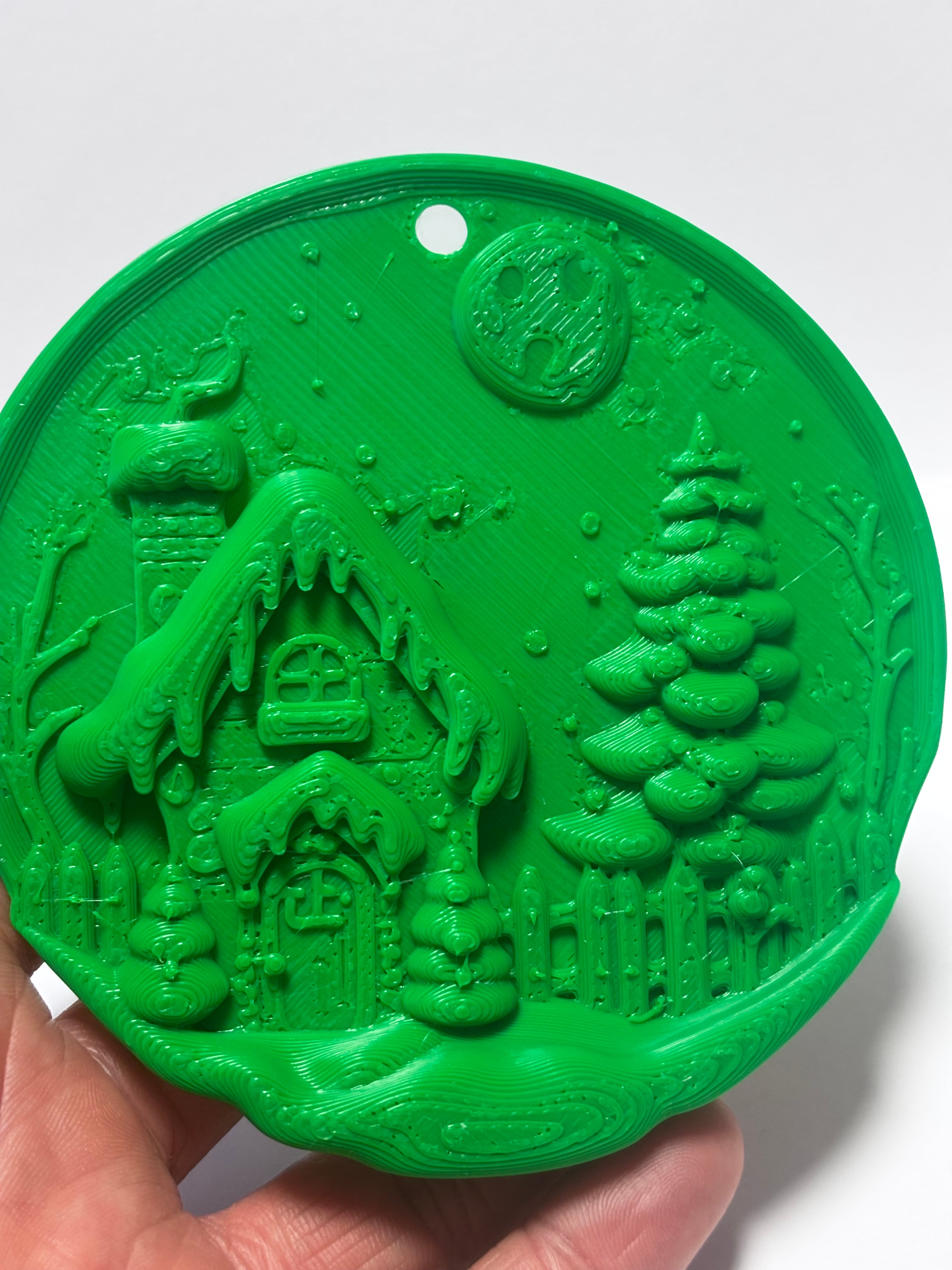 Christmas tree ornament 3d model