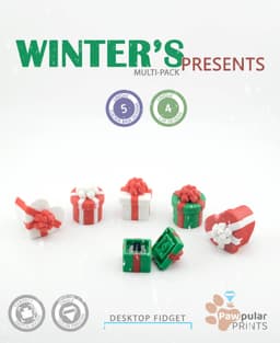 Winter's Presents Multi-Pack 3d model