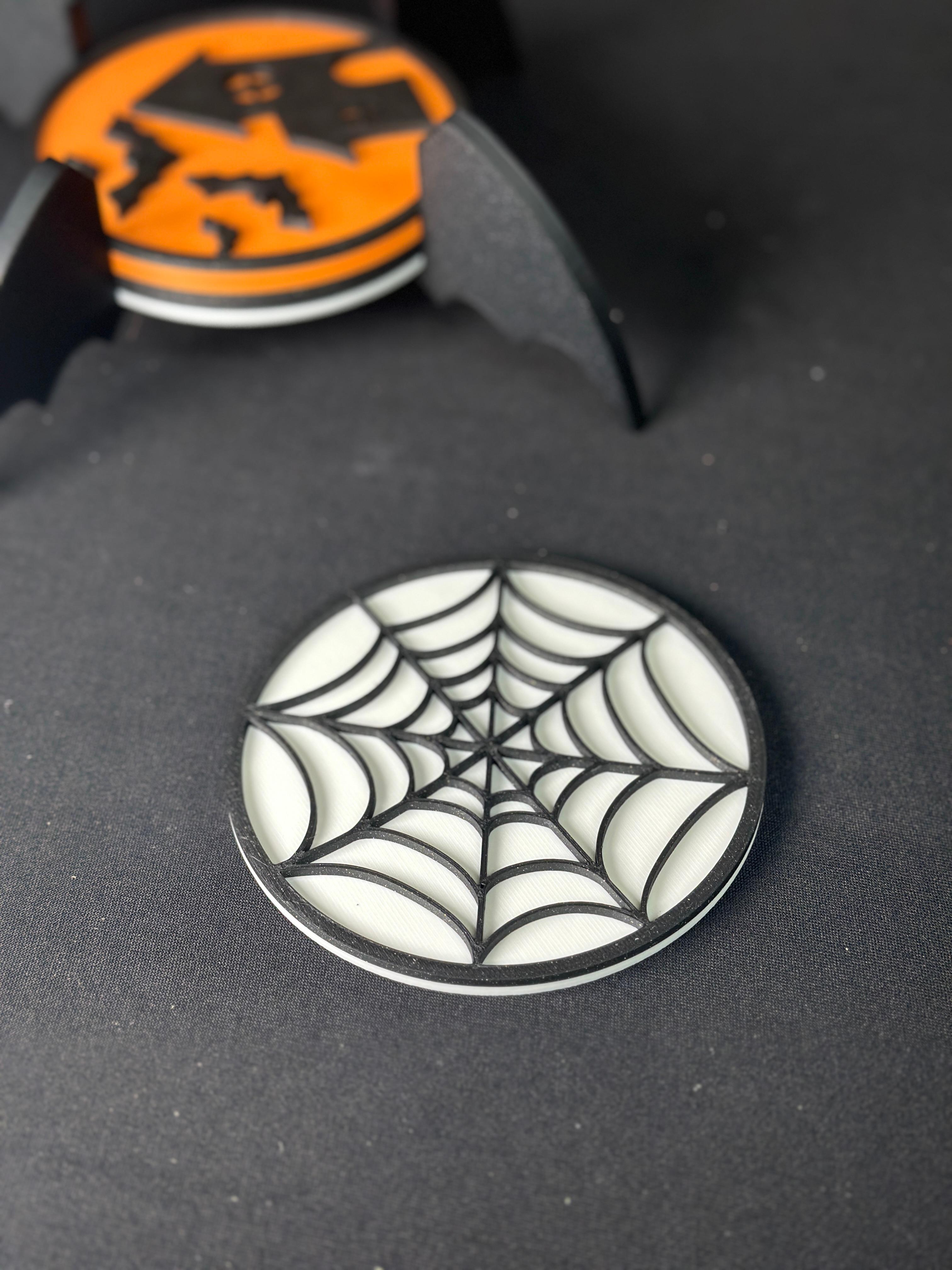 Spider Web Coaster 3d model