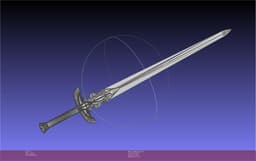 Fate Astolfo Sword Printable Assembly 3d model