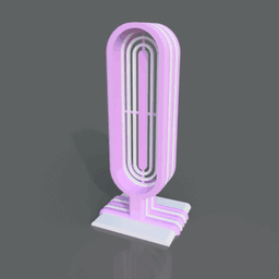 SynthDock Headphone Stand 3d model