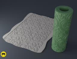 Texture Rollers - Ceramic Tiles #1 3d model