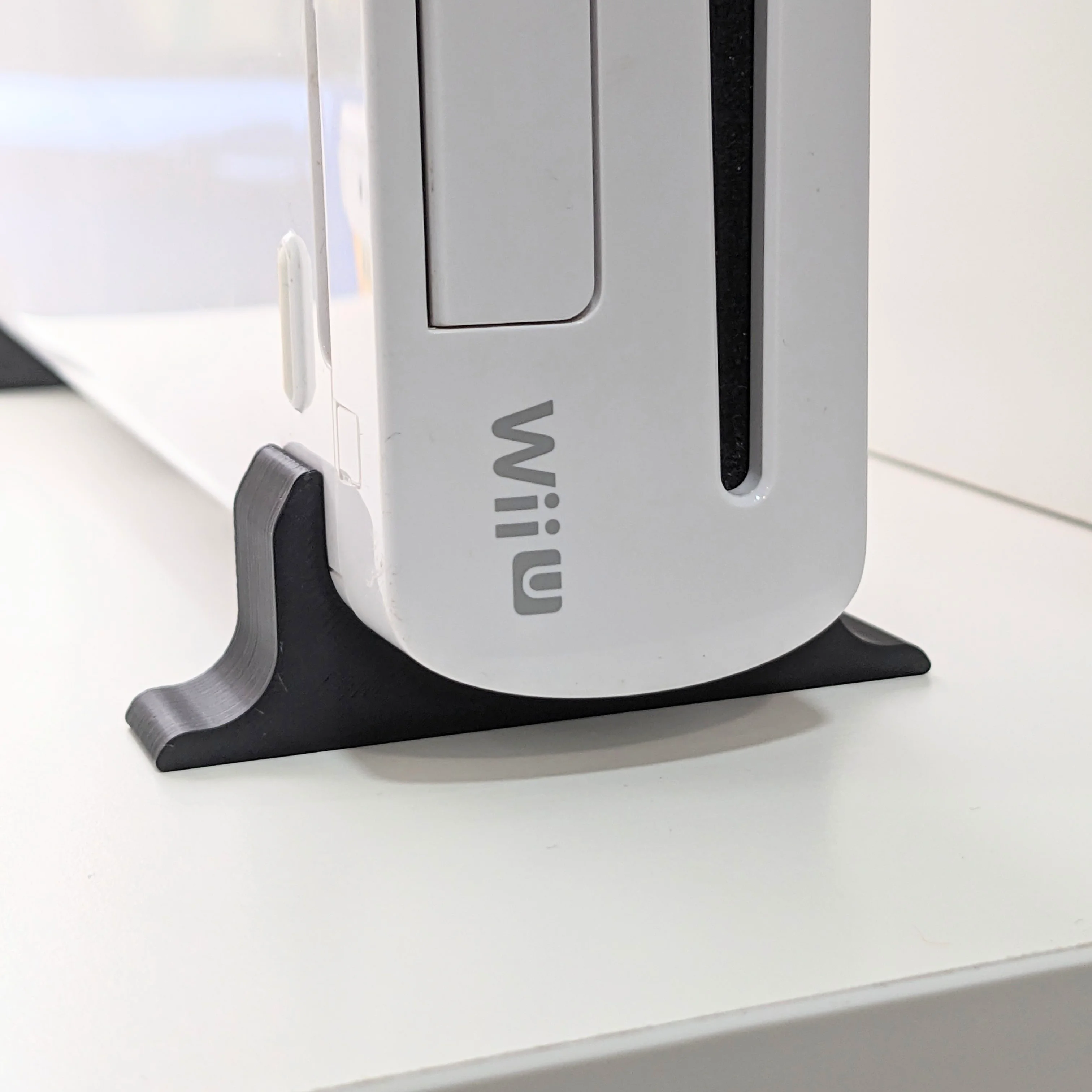 Vertical Nintendo Wii U Stand Holder 3d model