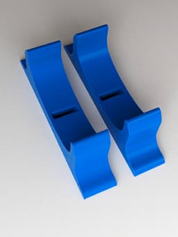 Vertical Nintendo Wii U Stand Holder 3d model