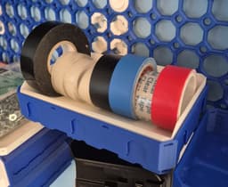 3x2x0.75 - Tape Multibin Insert 3d model