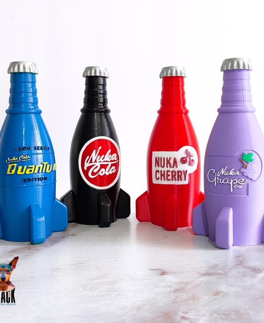 Nuka bottles 3d model