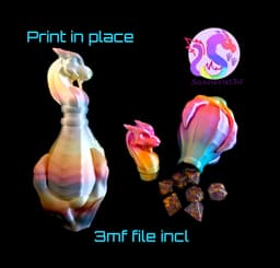 Dragon Flask *Personal Use* 3d model