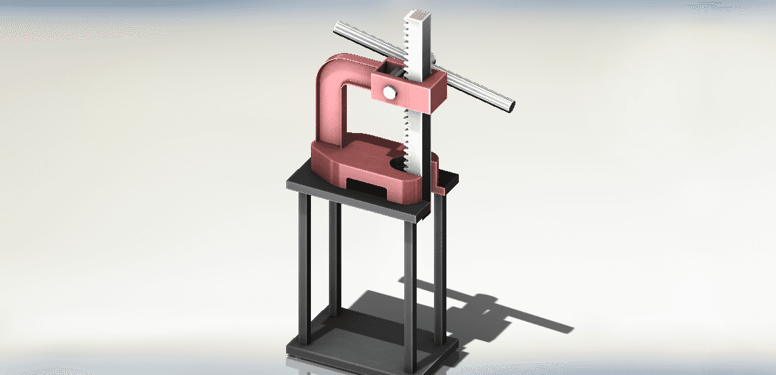 Press Machine 3d model