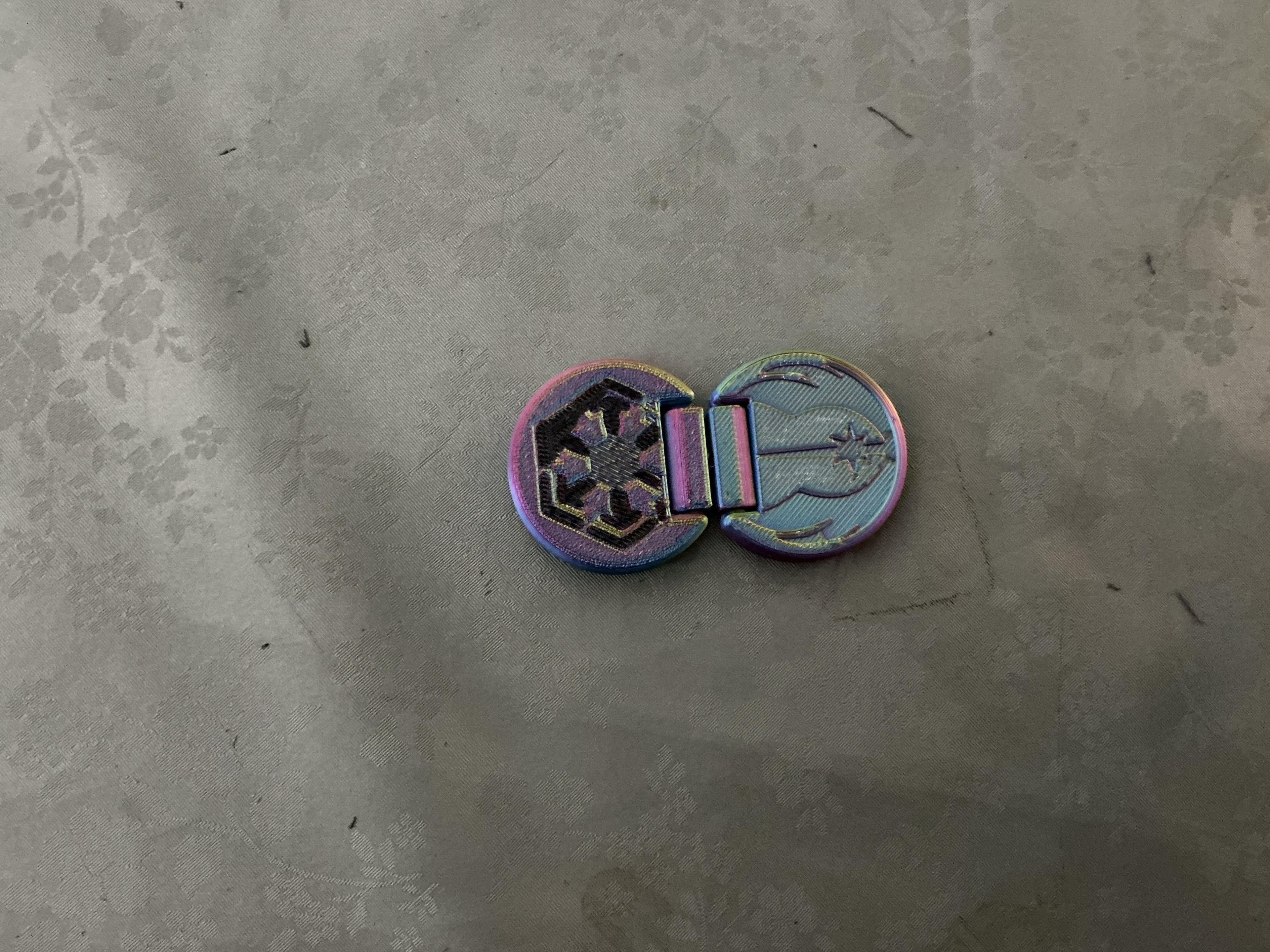 Star Wars Jedi Sith Slider Fidget 3d model