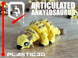 Articulated Ankylosaurus — The Club-Tailed Tank 3d model