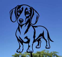 Cute Dachshund Wall Art.stl 3d model