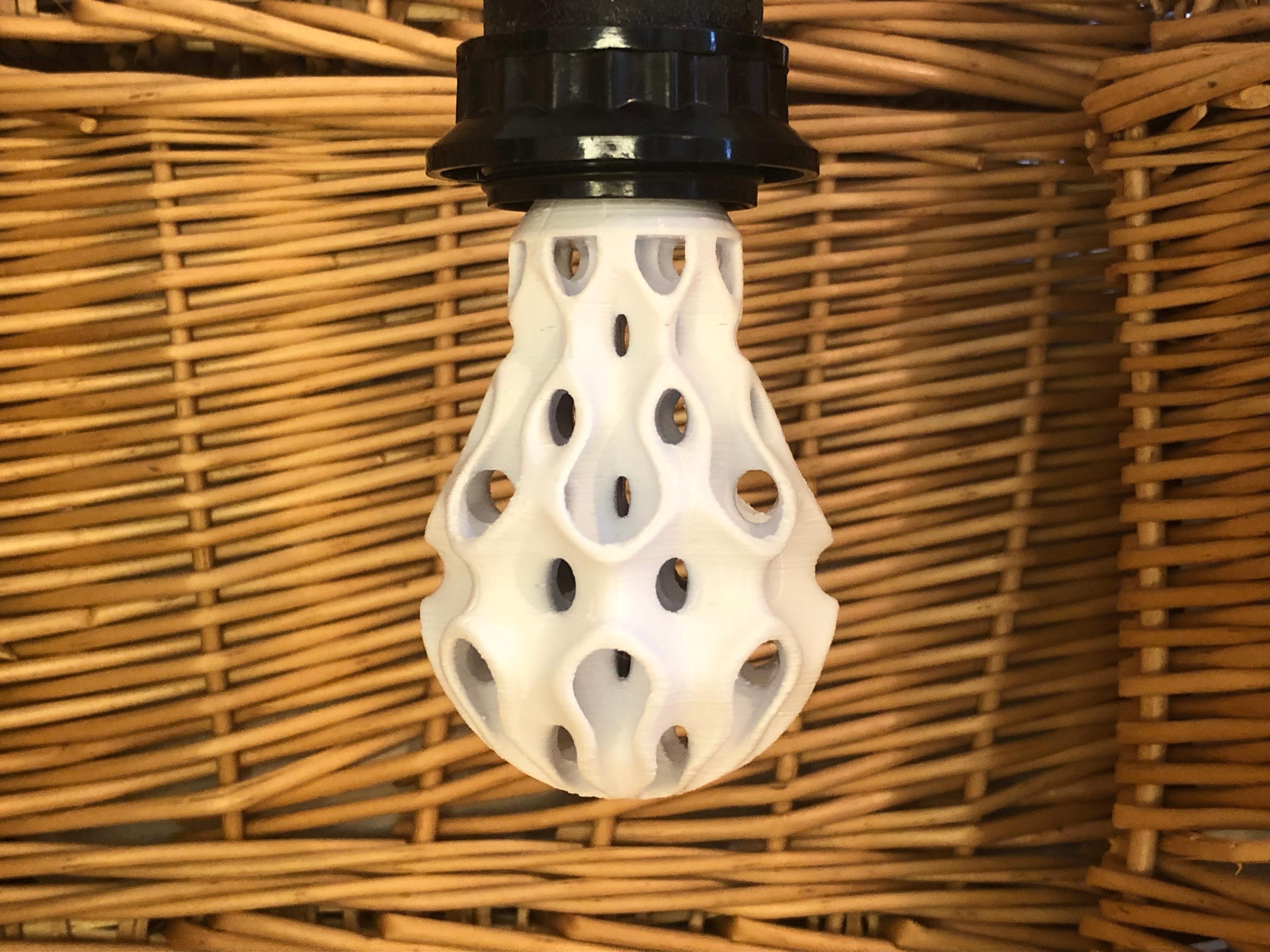 Decorative Minimal Surface Lightbulbs 3d model