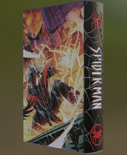 Spider-man - Book Litho 3d model