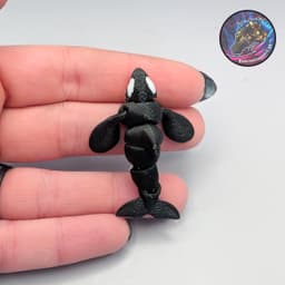 nano flexi orca whale 3d model