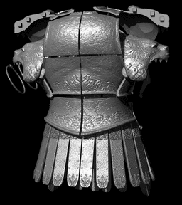 GENERAL RADAHN FULL ARMOR SET with HELMET life size cosplay - Elden Ring Fan Art 3d model