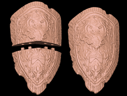 GENERAL RADAHN FULL ARMOR SET with HELMET life size cosplay - Elden Ring Fan Art 3d model