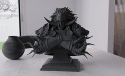 GENERAL RADAHN FULL ARMOR SET with HELMET life size cosplay - Elden Ring Fan Art 3d model