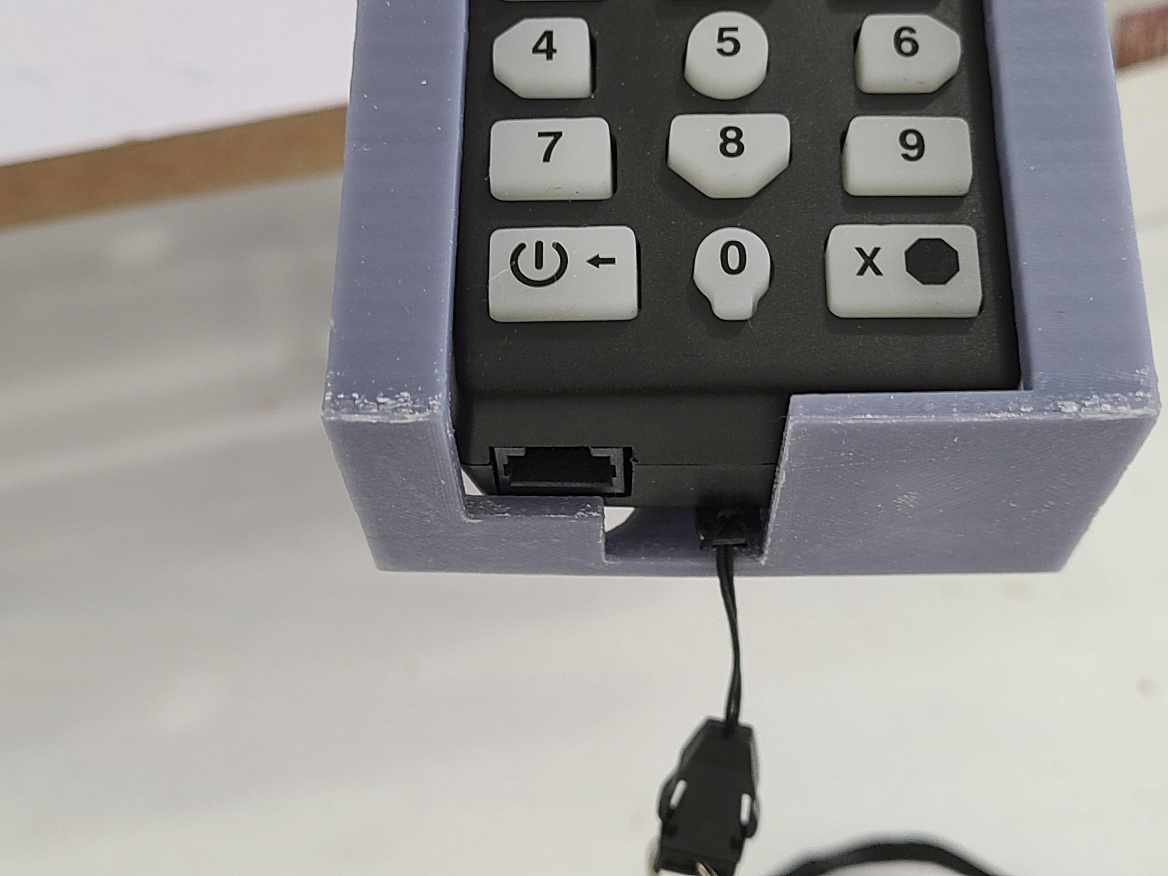 Thing ico Digitrax Throttle Holder (DT600, DT500, UT4) 3d model