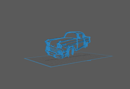 Chevrolet - Impala 1958 Wall Art 3d model