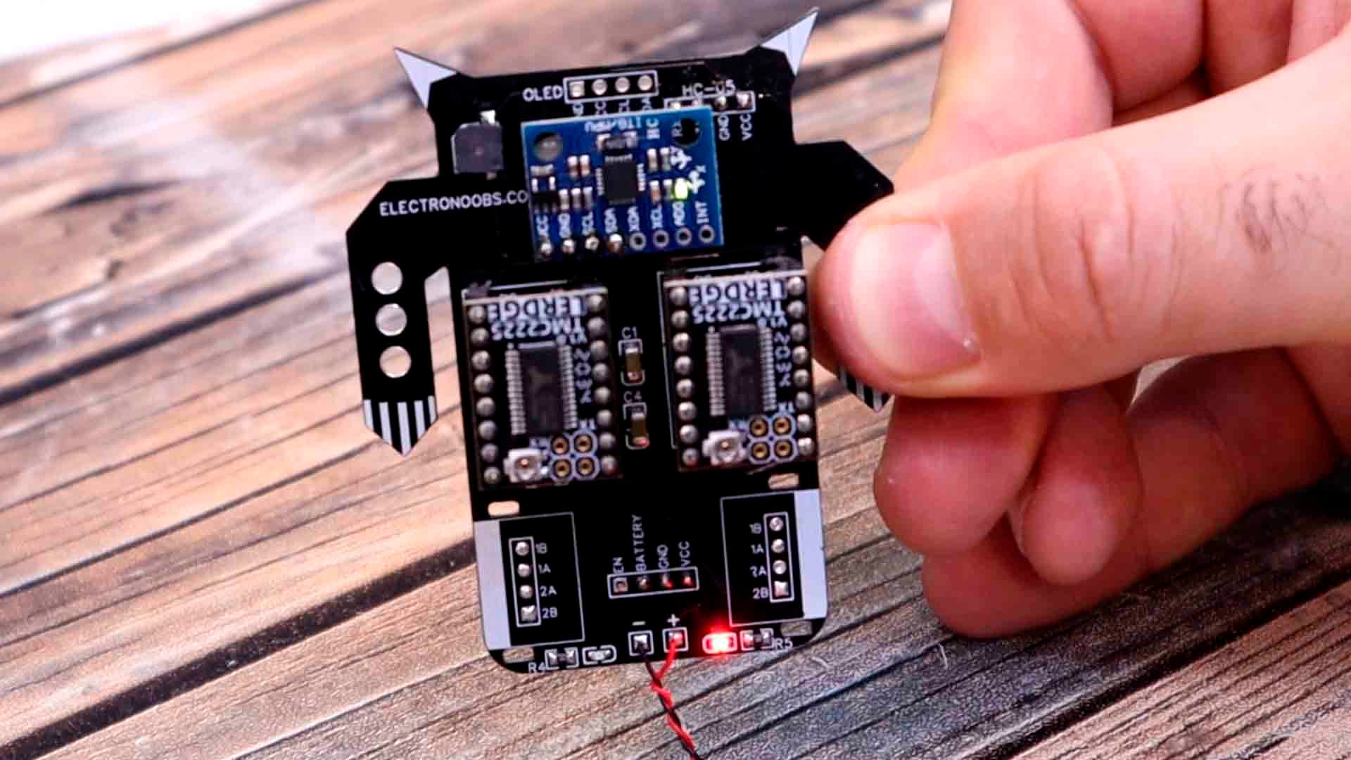 Balancing Robot Arduino NEMA17 3d model