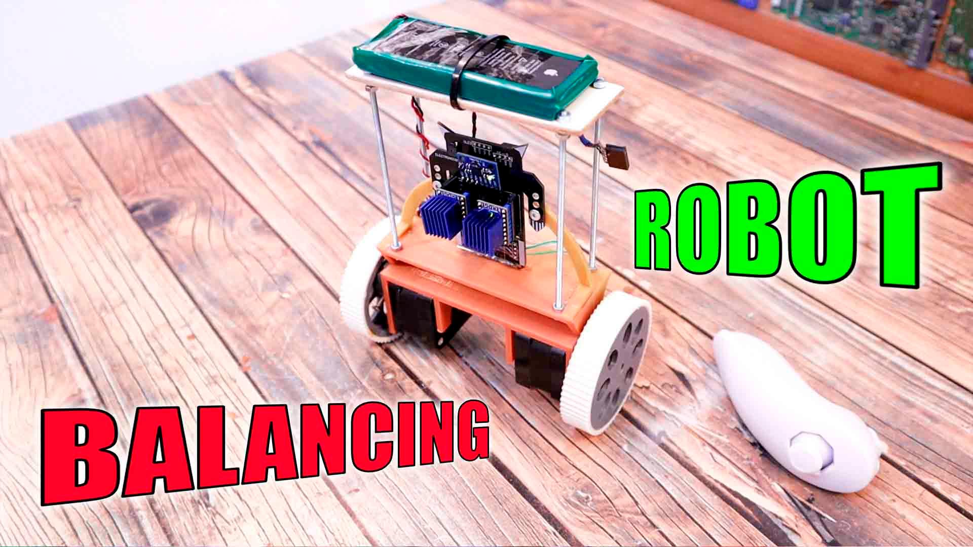Balancing Robot Arduino NEMA17 3d model