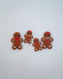 Gingerbread Couple Bundle - Gingerbread Man and Girl 3d model