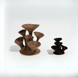 JEWELERY MUSHROOMS / JEWELERY ORGANIZER / ORGANIC DESIGN 3d model