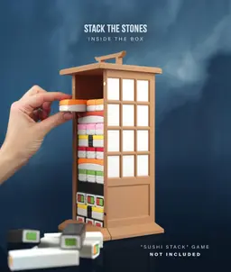 Sushi Stack — Shoji Box 3d model