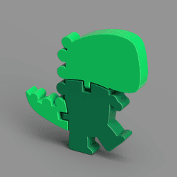 Articulated T-Rex Dinosaur 3d model