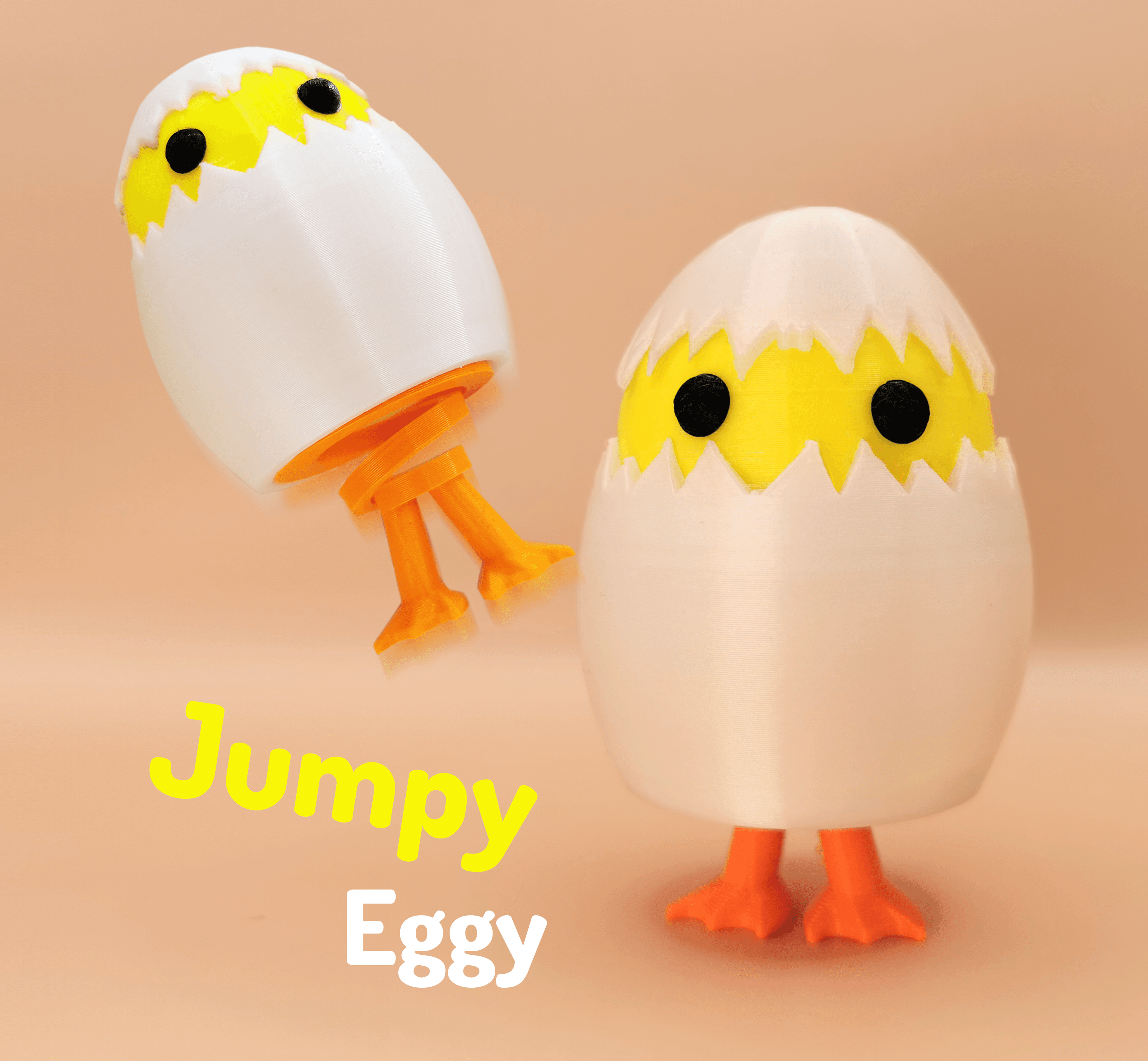 Jumpy Eggy 3d model