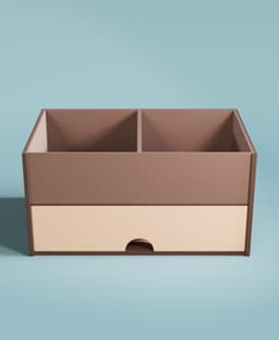 Desk Organizer Bed Time 3d model