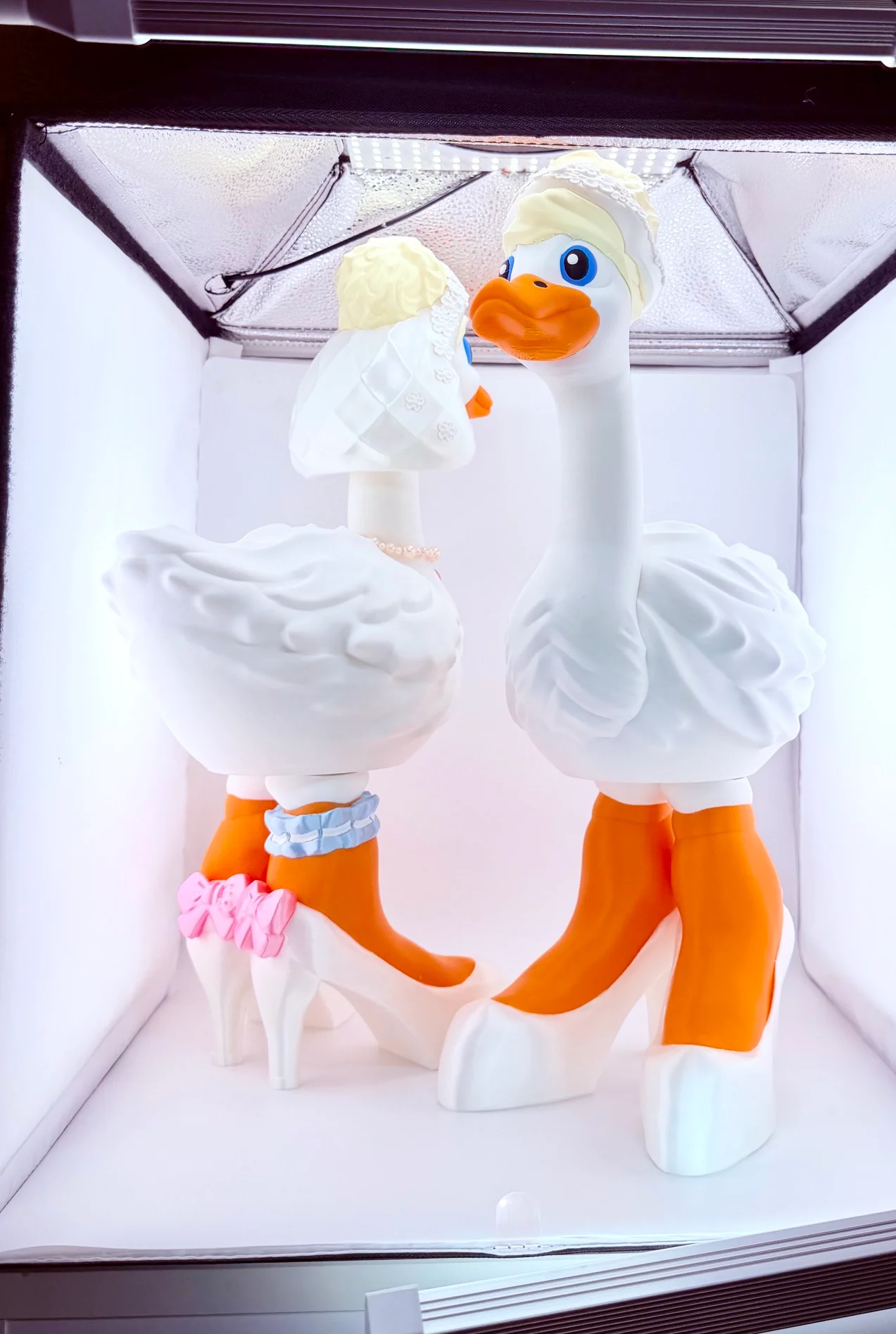 Bride Goose Gear for Porch Goose 3d model