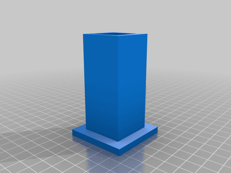 Stable Table Leg Extender 3d model